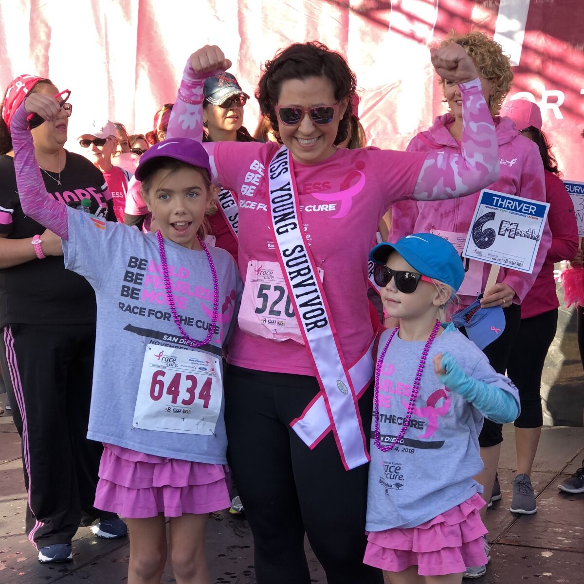 The Susan G. Komen San Diego Race for the Cure, pictured in 2019, will be virtual Sunday, Nov. 1.