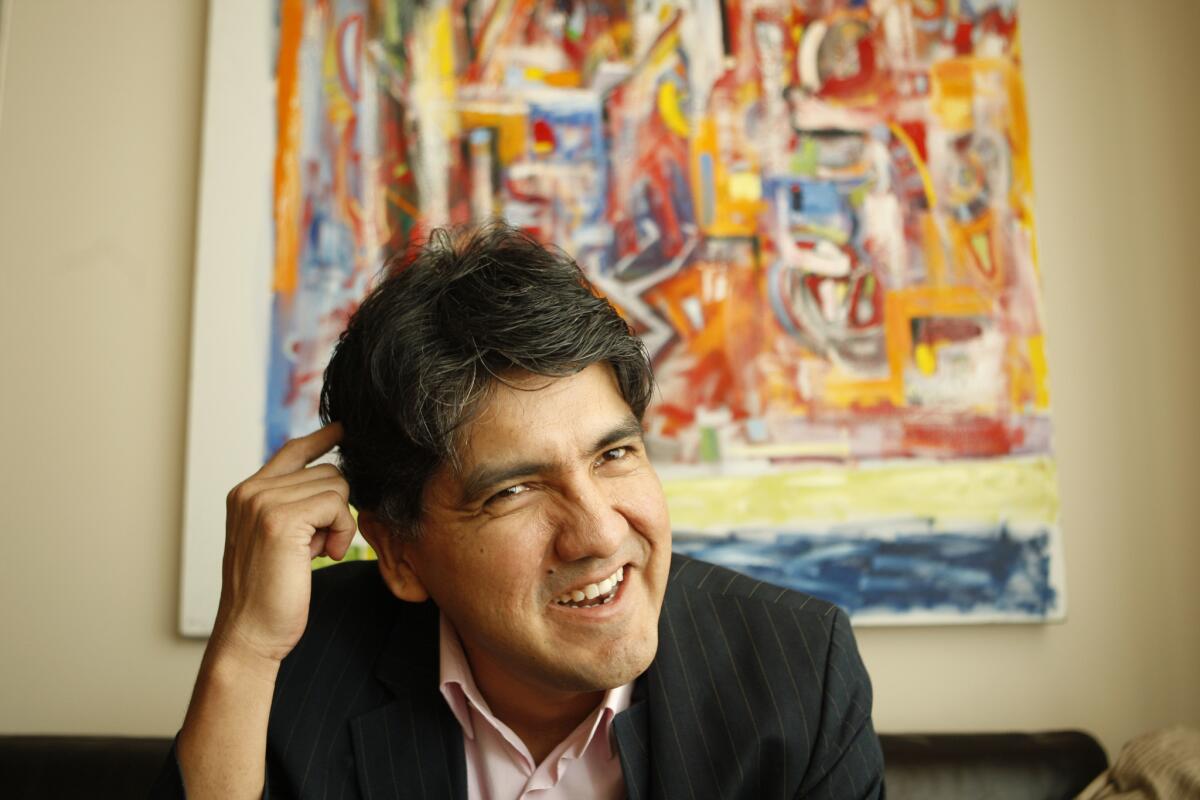 Sherman Alexie's award-winning book "The Absolutely True Diary of a Part-Time Indian" was one of the most banned and challenged YA novels of 2014.