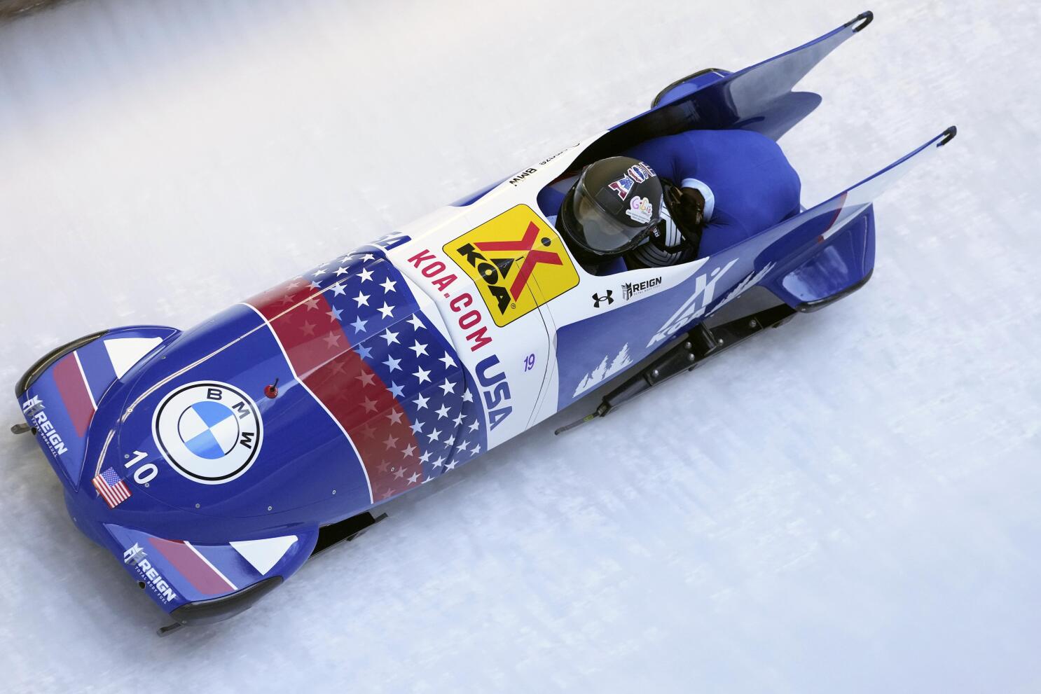 A bobsled champion from Brazil inspires his teammates