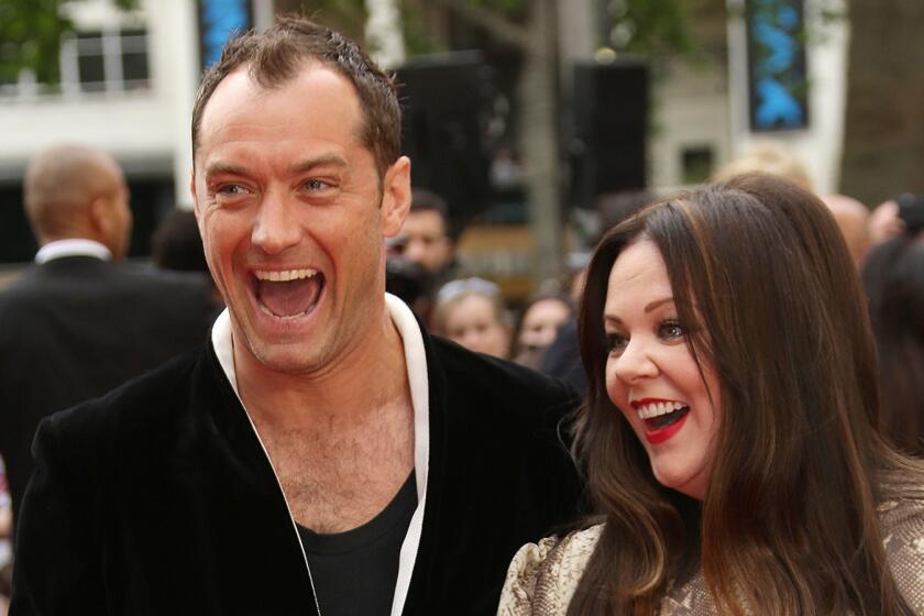Jude Law and Melissa McCarthy, who are costarring in the movie "Spy," are guests on "The Graham Norton Show."