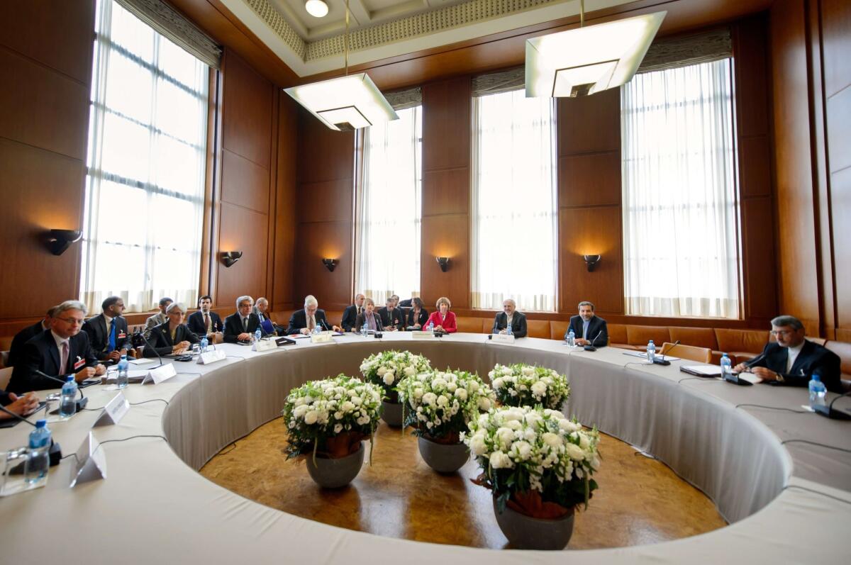 Participants assemble in Geneva for two days of closed-door talks about Iran's nuclear program.