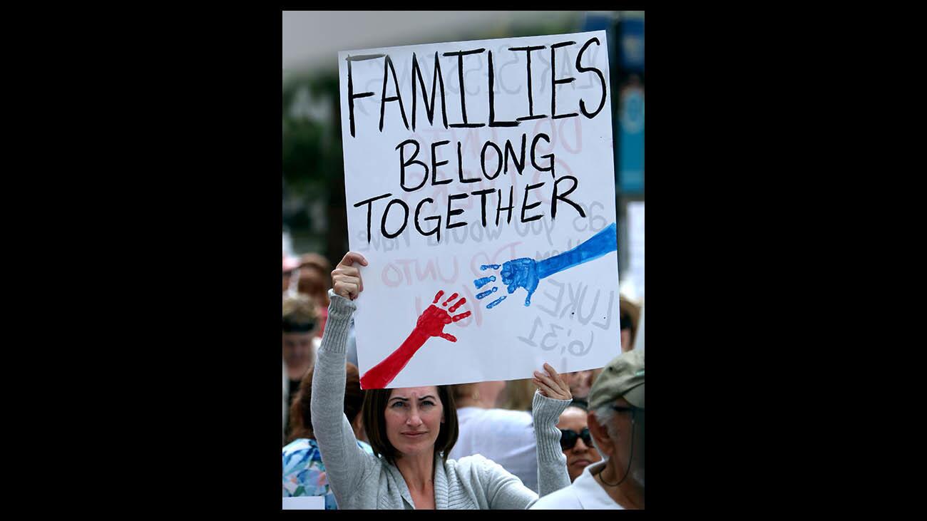 Photo Gallery: Keeping Families Together rally held in Burbank