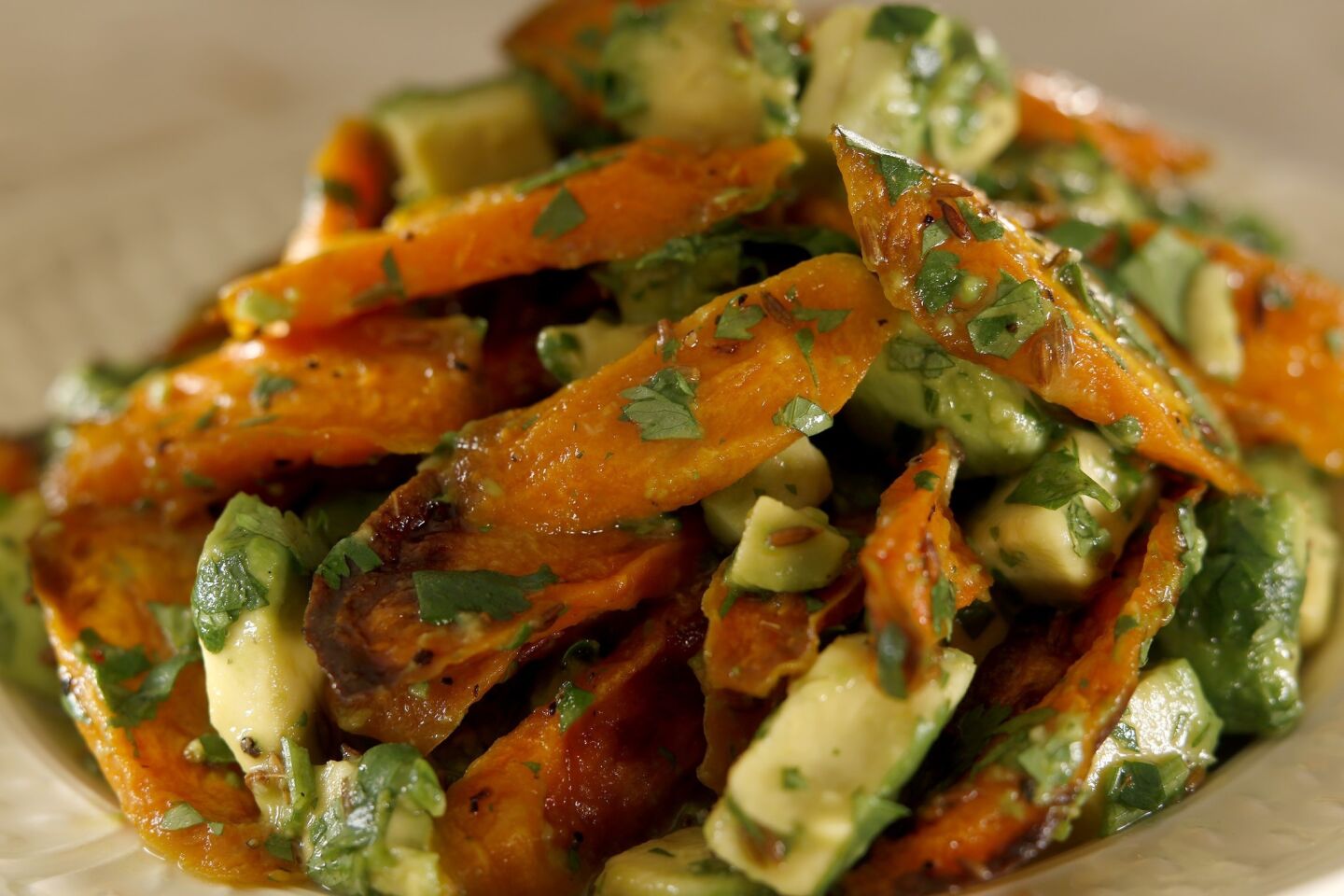 Recipe: Huckleberry's roasted carrots with avocado