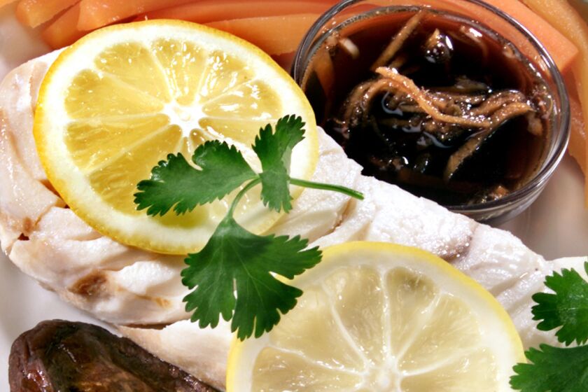Steaming is an easy and gentle way of cooking without adding fat. It also brings out delicate flavors that are often lost with other methods of cooking. Recipe: Steamed halibut with ginger sauce