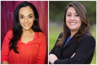 2024 California's Congressional District 29 candidates Angelica Maria Duenas and Luz Rivas. (Courtesy of Angelica Maria Duenas)