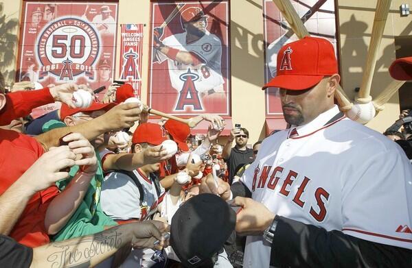 Albert Pujols autographs