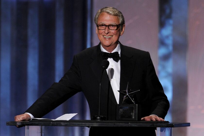 Mike Nichols, who died Wednesday, is seen receiving the 38th AFI Life Achievement Award on June 10, 2010, in Culver City.