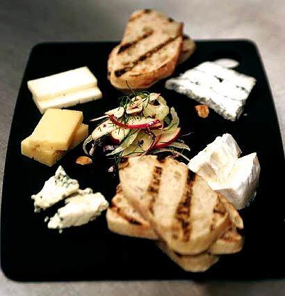 The cheese plate dish.