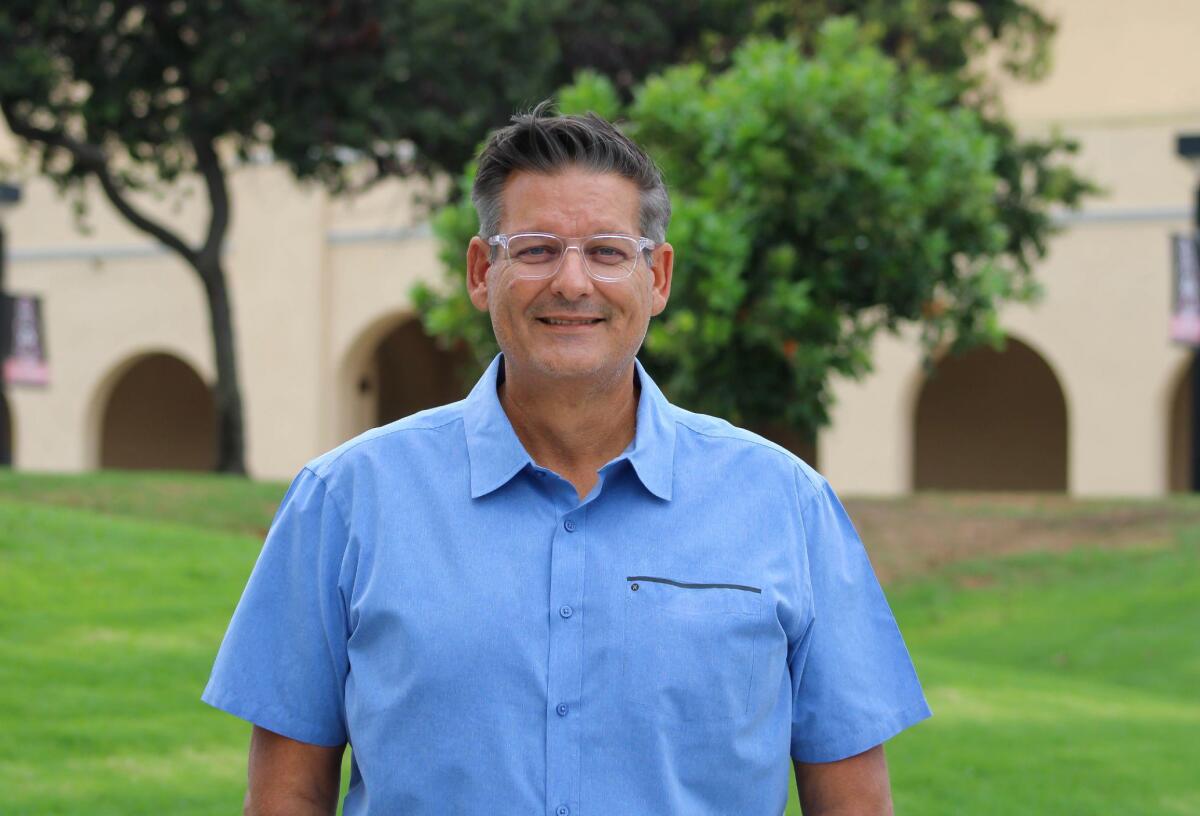 Todd Voulemenous joined the administration at Huntington Beach High School as an assistant principal this week.