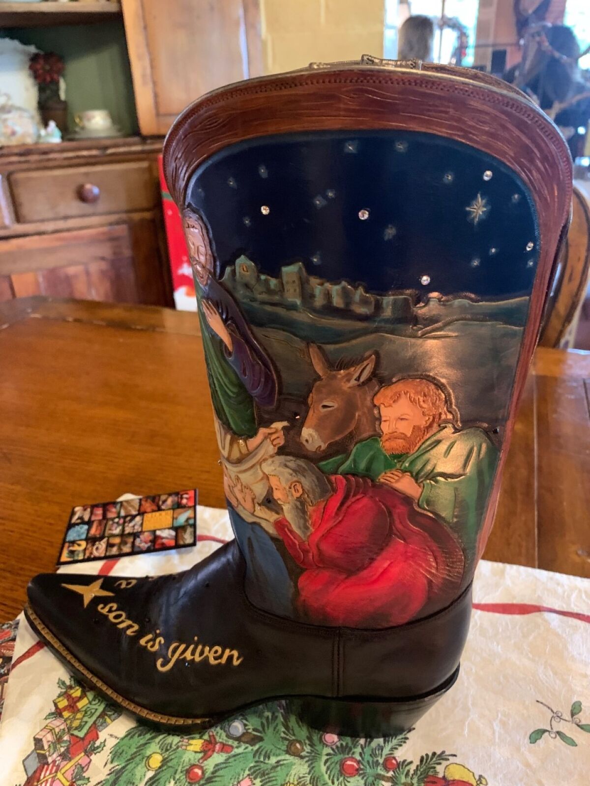 One of a pair of boots