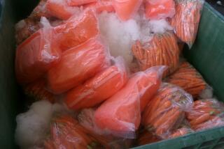 U.S. Customs and Border Protection officers found packages of methamphetamine concealed within a shipment of carrots.