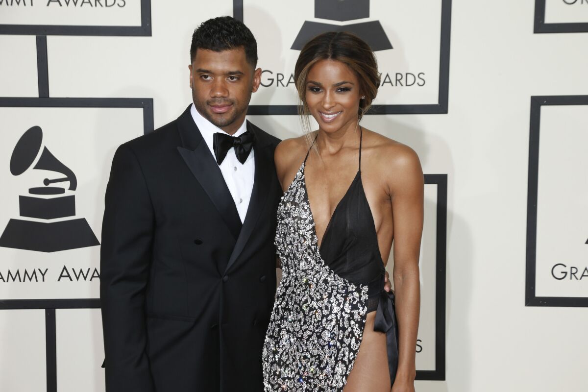 NFL quarterback Russell Wilson and singer Ciara are engaged.