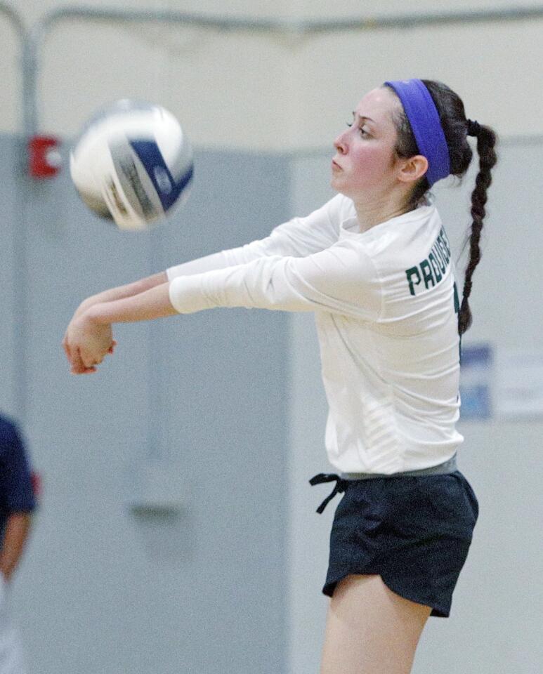 Photo Gallery: Flintridge Prep vs. Providence in Prep League girls' volleyball