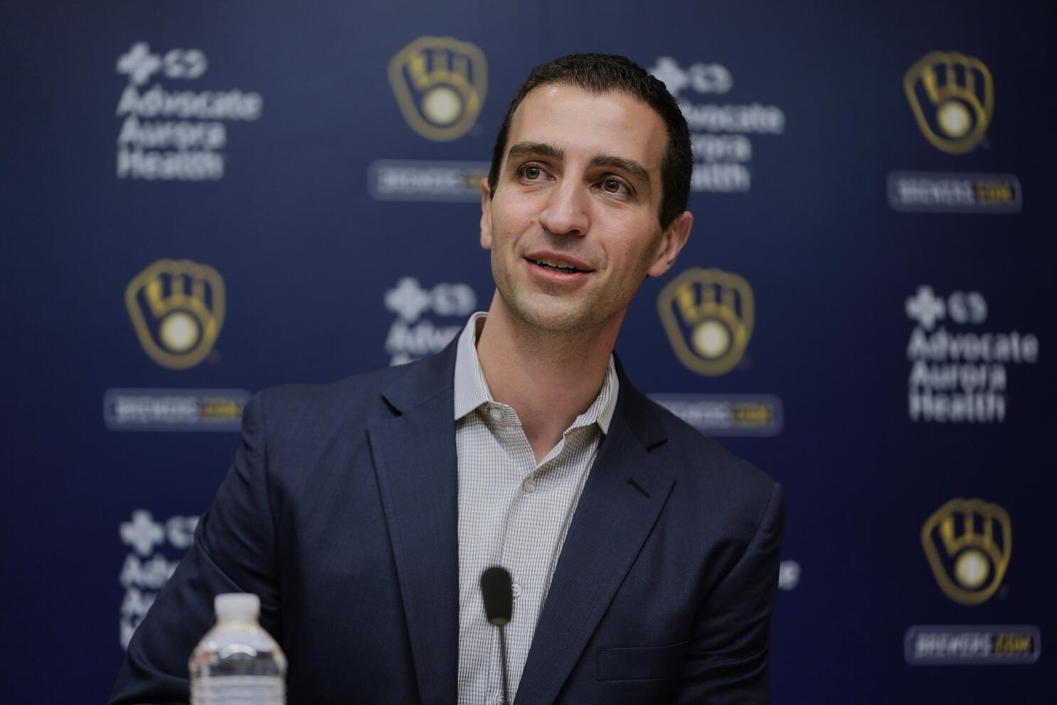 Brewers' president of baseball operations Stearns steps down