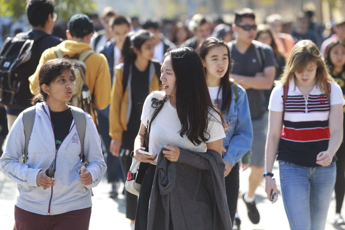 UCSD's enrollment could surpass 41,000 this fall