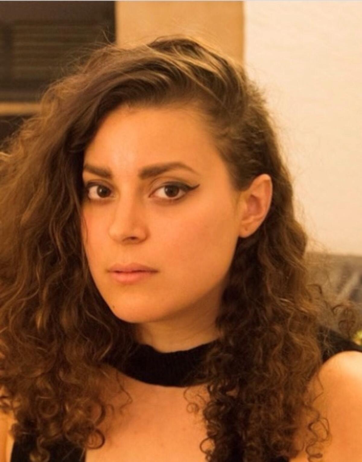 San Diego contemporary artist Yasmine K. Kasem.