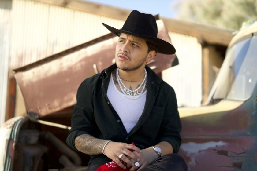 Una imagen reciente del cantante Christian Nodal.