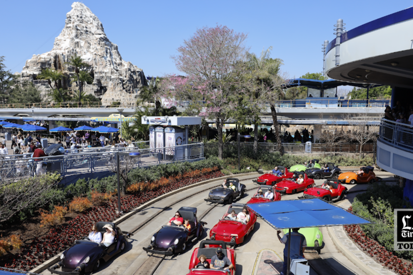 LA Times Today: Disneyland just promised electric cars at Autopia. Gas will be gone by 2026
