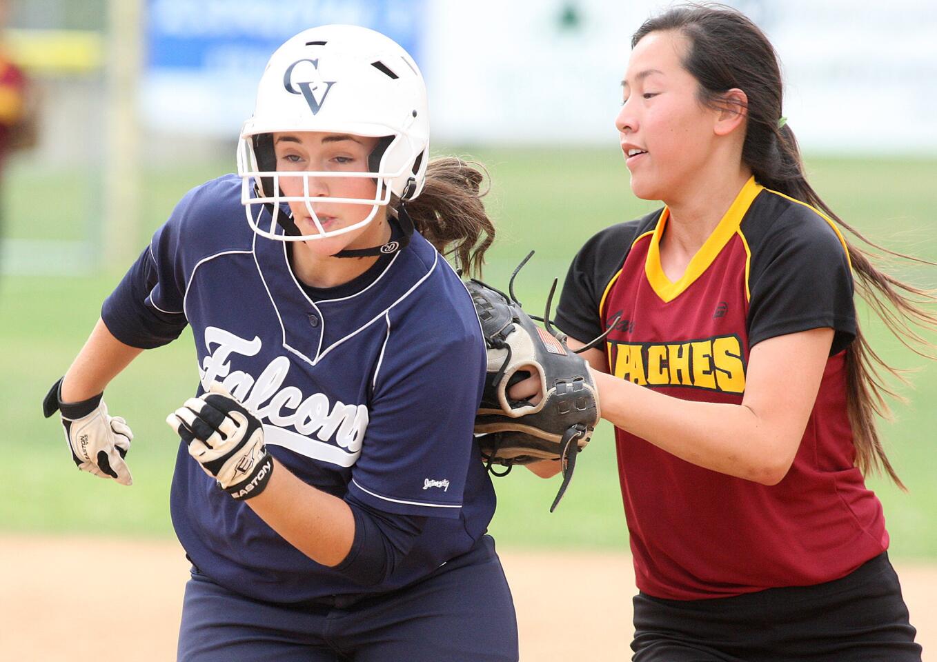 Photo Gallery: Crescenta Valley vs. Arcadia league softball