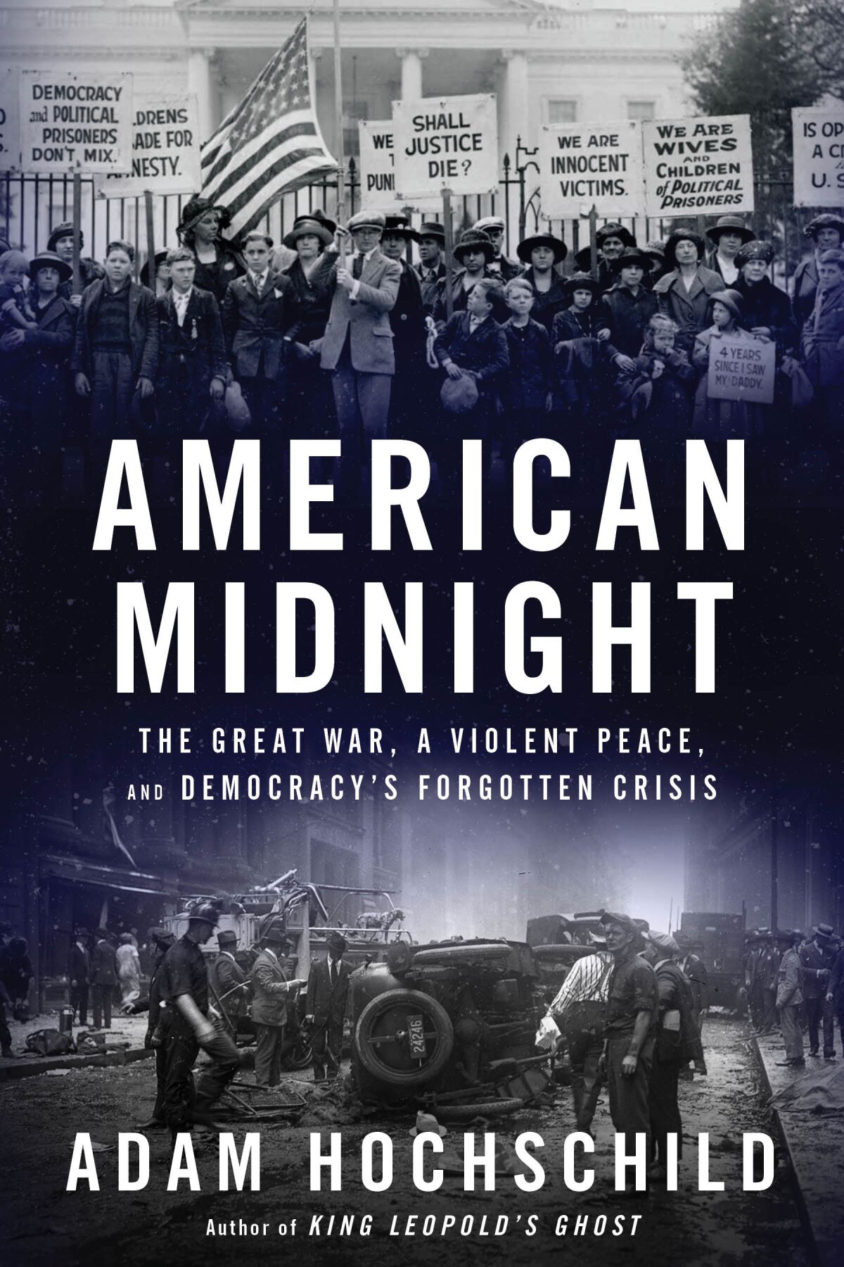 The book cover of "American Midnight"