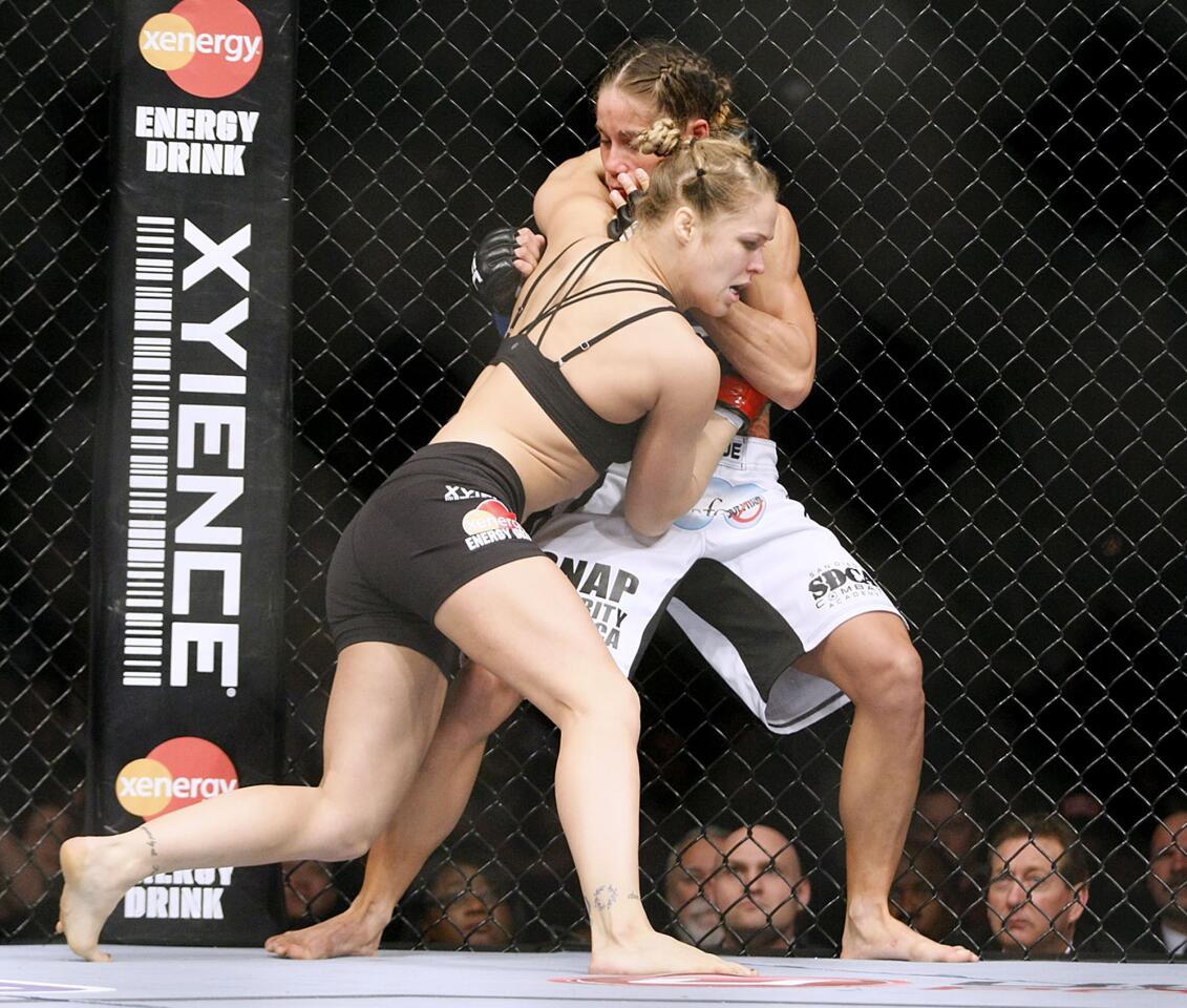 Photo Gallery: Glendale Fighting Club's Ronda Rousey retains title in UFC157