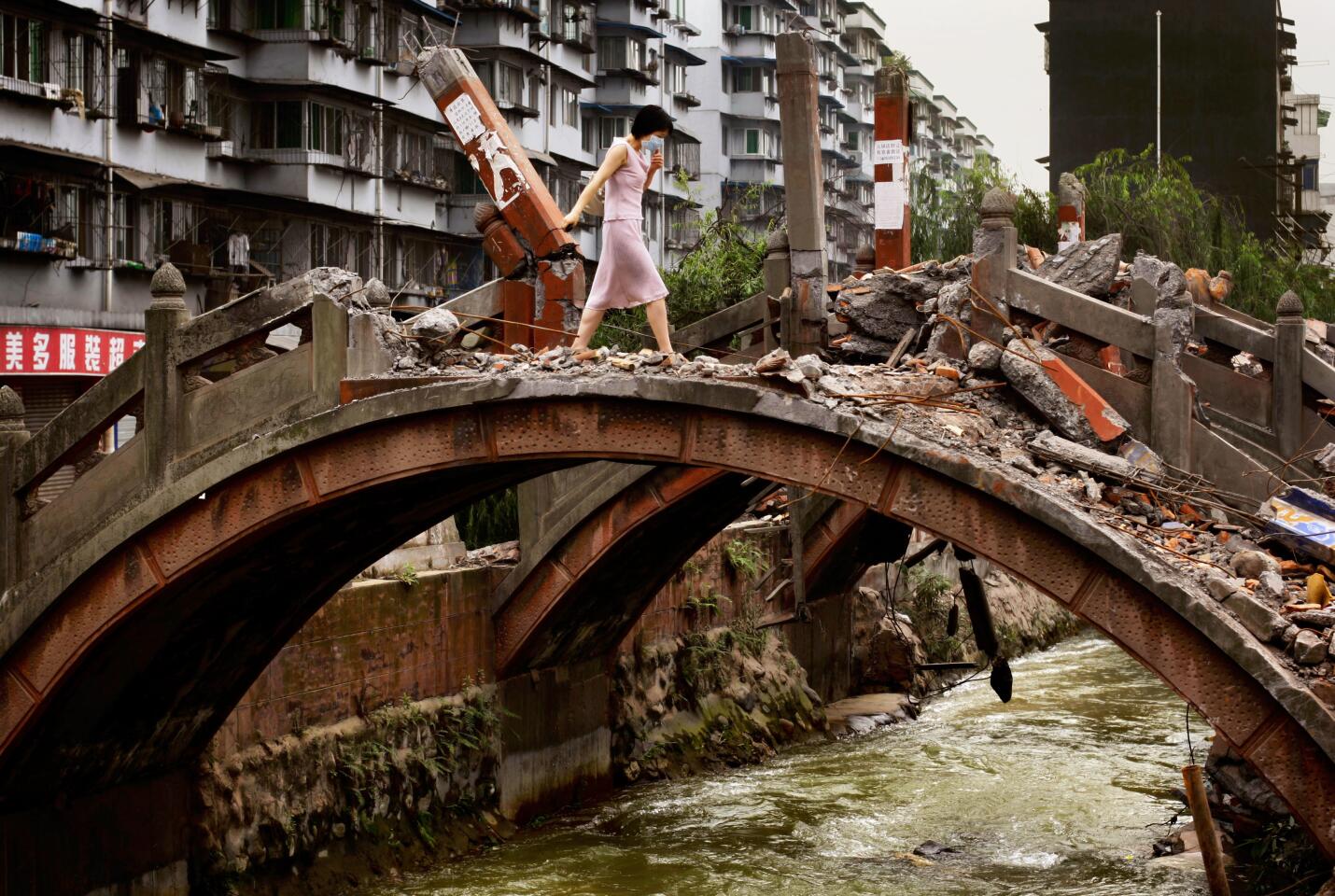 China quake damage