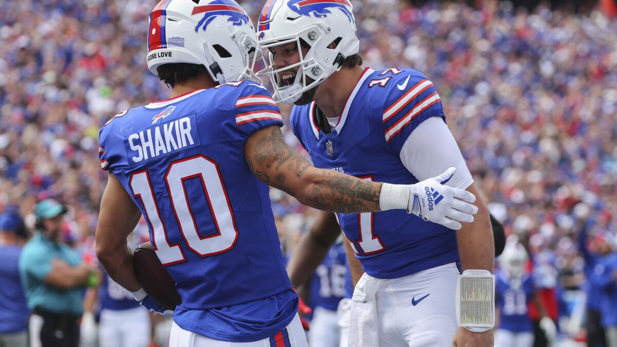 Allen and the Bills are back on track and want to keep rolling at the 2