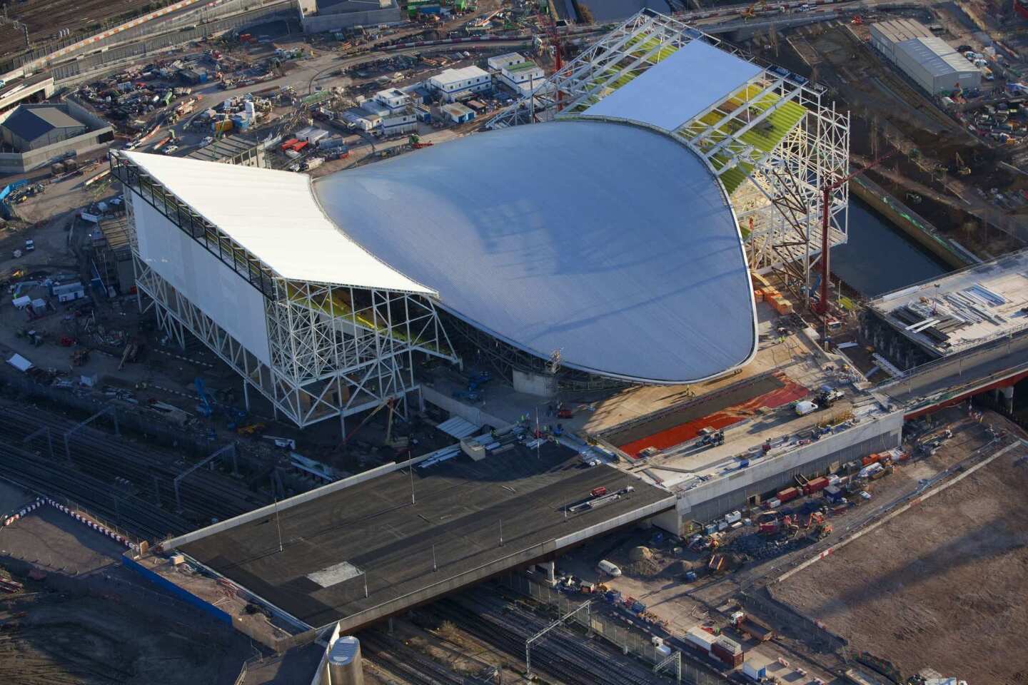 The Aquatics Centre will be the venue for events such as swimming, diving and synchronized swimming.