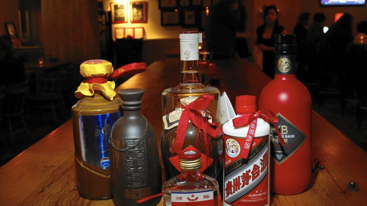 The world's most-consumed alcohol: baijiu. Never heard of it? Here's where  to try it in L.A. - Los Angeles Times