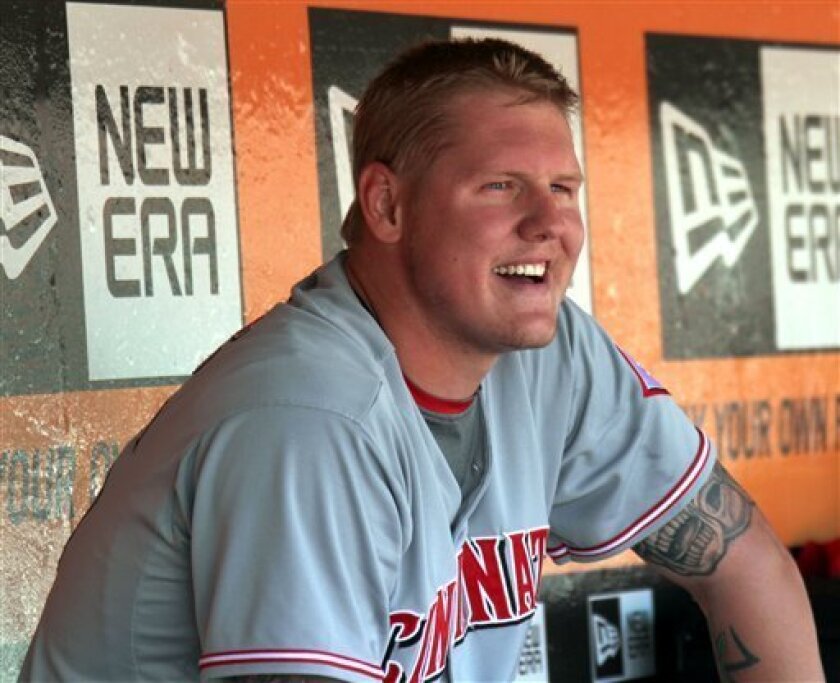 Latos Tosses 2 Hitter As Reds Beat Giants The San Diego Union