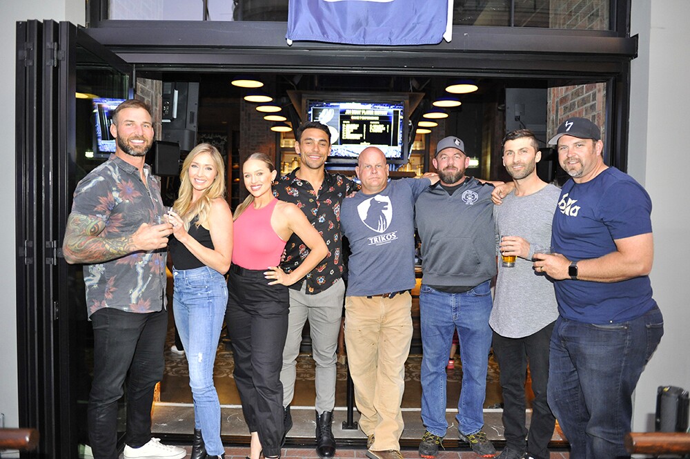 Celebrities like Heath Bell, Heather Lake, Nick Hardwick and more got behind the bar at the Nason's Beer Hall and Bub's Naturals Celebrity Bartending Charity Event at Nason's Beer Hall on Saturday, April 27, 2019.