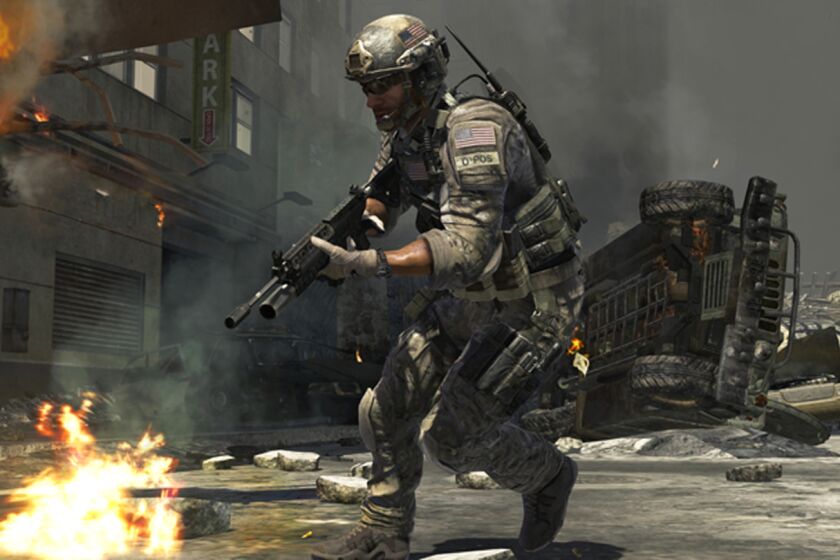 In this screen shot provided by Activision, "Call of Duty: Modern Warfare 3," the upcoming installment of the popular shooter series, is shown. The latest "Call of Duty" video game generated $400 million in sales in its first 24 hours in stores, breaking its own record set this time last year. (AP Photo/Activision)