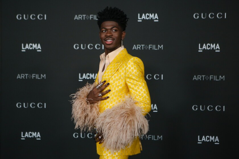 Lil Nas X assiste au gala LACMA Art+Film.