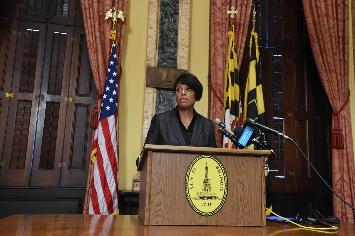 Baltimore City Mayor Stephanie Rawlings-Blake