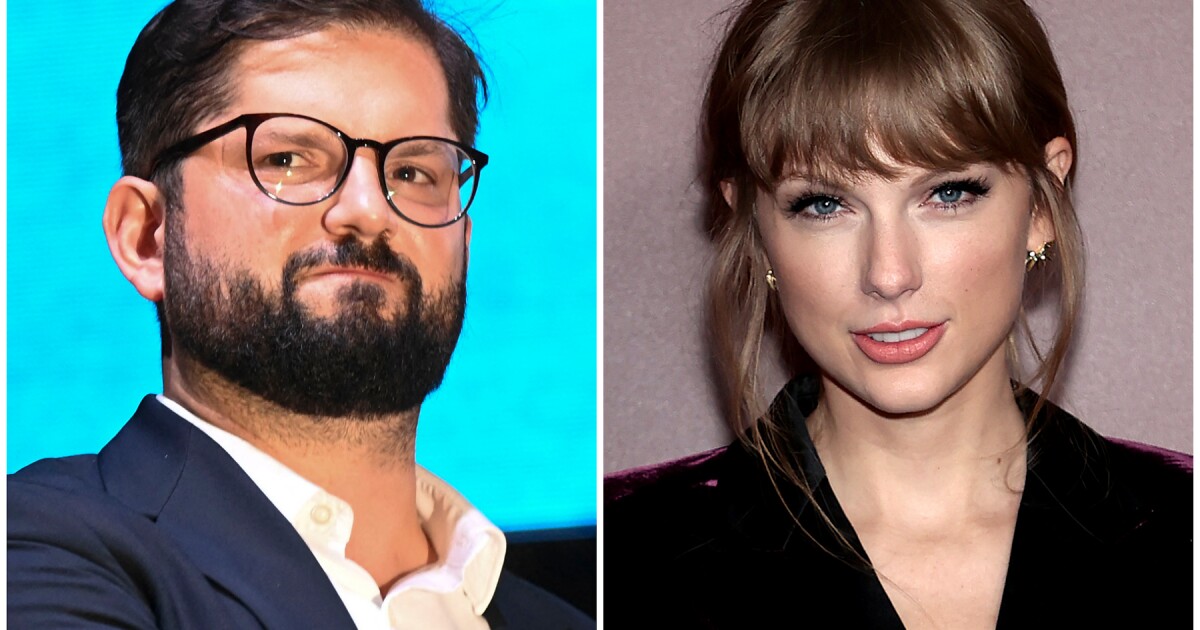 El nuevo presidente de Chile, Gabriel Boric, es seguidor de Taylor Swift