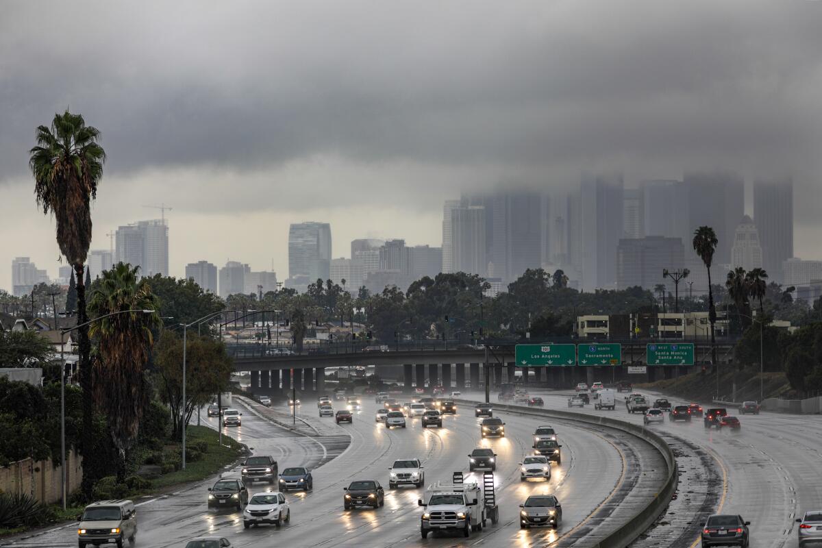 Winter storms take a break as L.A. awaits first rainfall of 2020 - Los Angeles Times