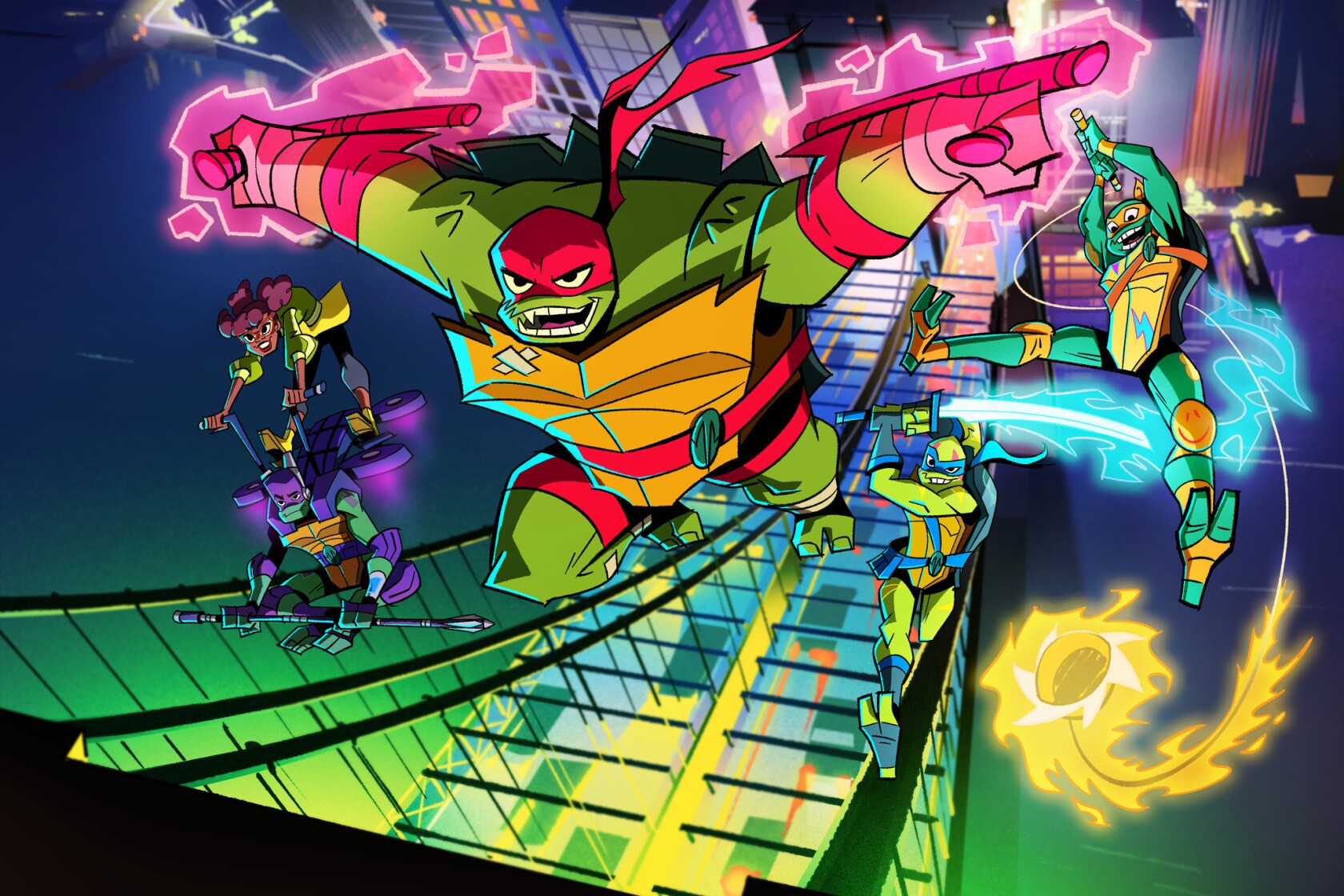 Get a first look at the new 'Rise of the Teenage Mutant Ninja Turtles