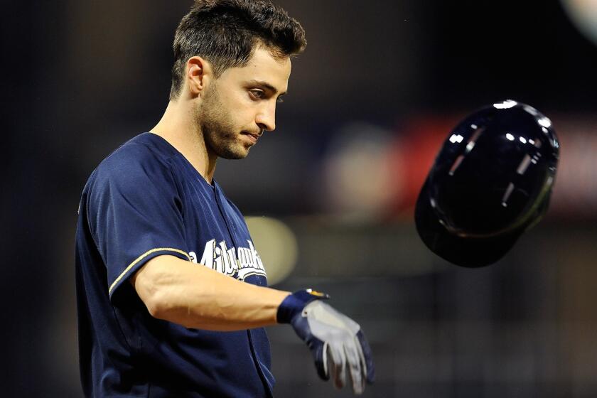 Milwaukee Brewers outfielder Ryan Braun accepted a 65-game suspension by Major League Baseball last month for using performance-enhancing drugs.