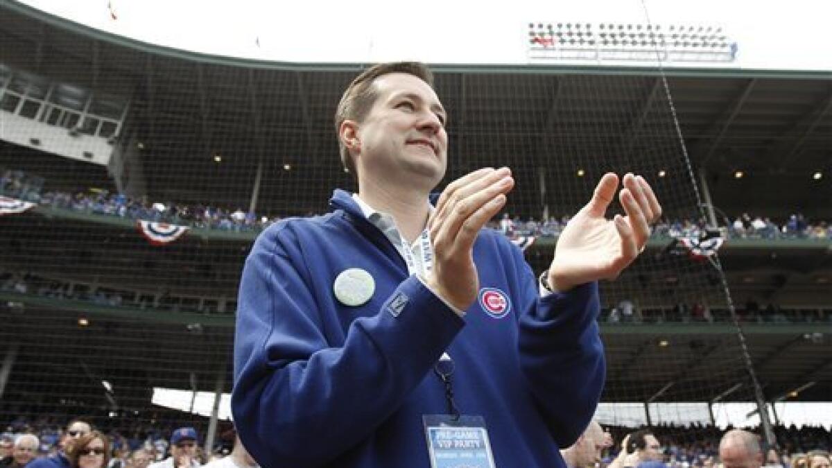 New Cubs owner Ricketts addresses team - The San Diego Union-Tribune