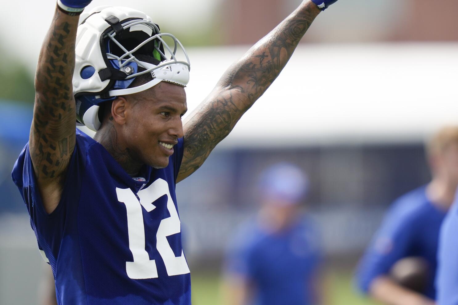 Giants Now: Darren Waller on why he wears No. 12