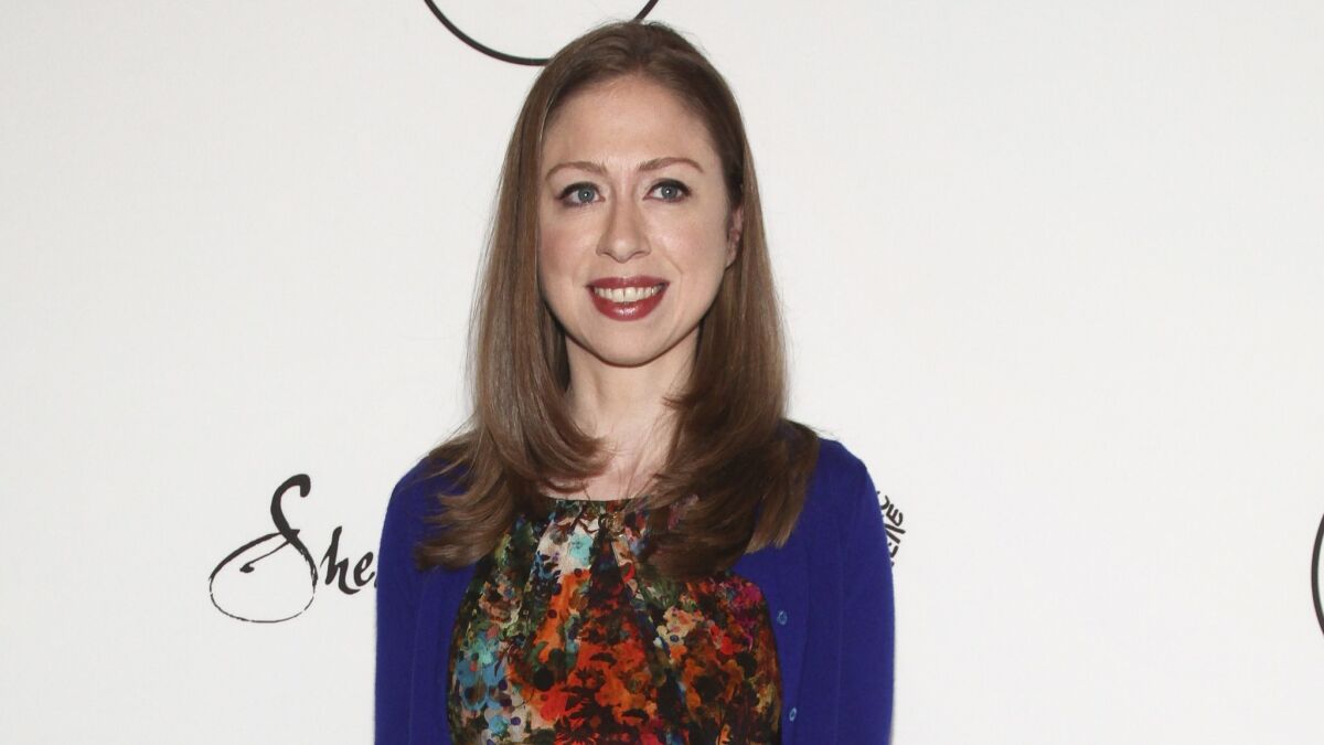 Chelsea Clinton attends Variety's Power of Women: New York Presented by Lifetime in New York on April 21, 2017.