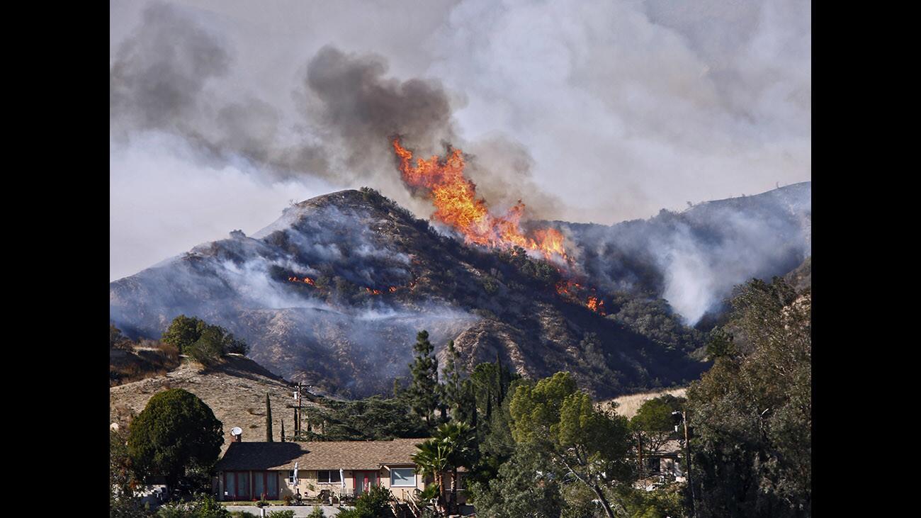 Photo Gallery: Creek Fire threatens thousands