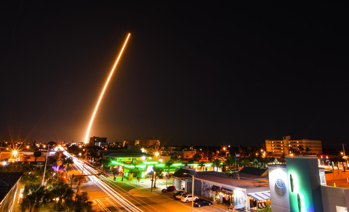 la times spacex