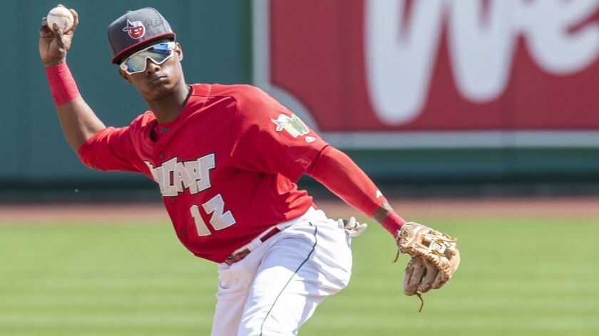 Second baseman Esteury Ruiz opened the 2018 season at low Single-A Fort Wayne, the Padres' Midwest League affiliate.