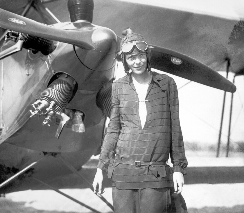 Having a Moment: Death has nothing on Amelia Earhart - Los Angeles Times