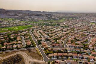 Homes in McCullough Hills neighborhood are seen in this aerial photograph taken over Henderson, Nevada, U.S., on Friday, Sept. 18, 2020. Nowhere is the widening gap between real estate and the real economy more apparent than in Las Vegas, where tourism is in ruins, wages are plunging and home prices just keep rocketing higher. Photographer: Roger Kisby/Bloomberg via Getty Images