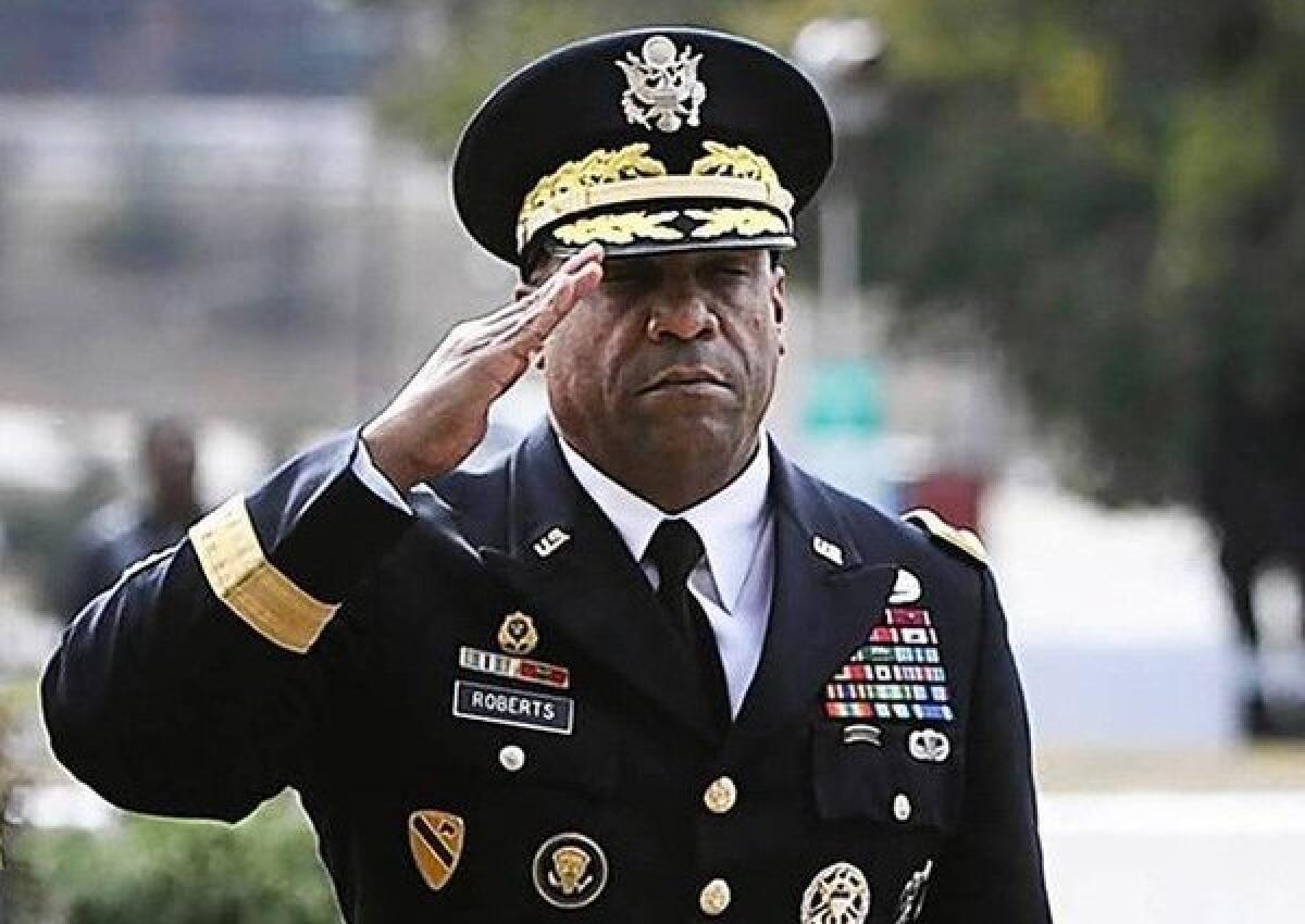 Army Brig. Gen. Bryan T. Roberts has been suspended from his post at Ft. Jackson, S.C., while the military investigates allegations against him, including adultery.