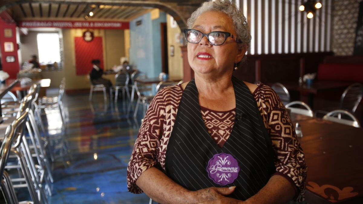 Sabina Bandera, aka La Guerrerense, runs what might be the most famous tostada stand in the world.