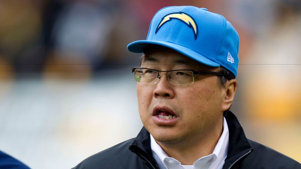 File photo of former Chargers team doctor David Chao.