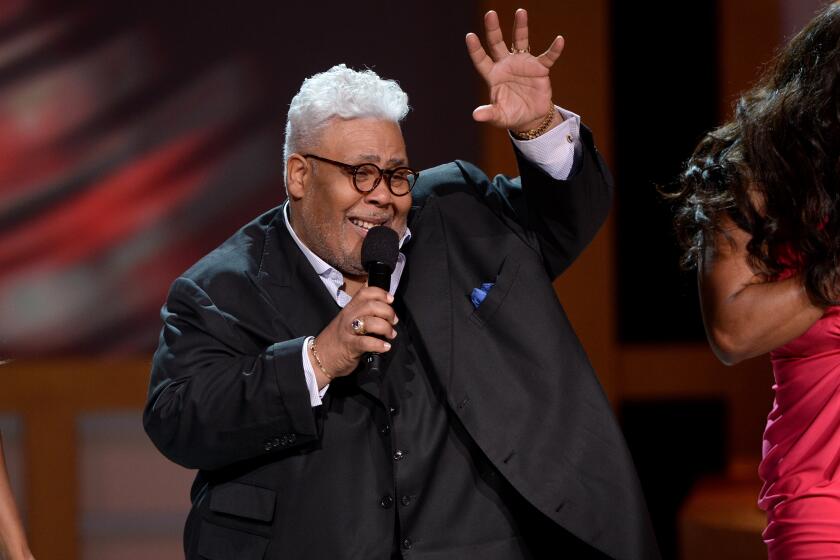 LOS ANGELES, CA - MARCH 15: Singer Rance Allen performs onstage during BET Celebration of Gospel 2014 at Orpheum Theatre on March 15, 2014 in Los Angeles, California. (Photo by Jason Kempin/Getty Images for BET)